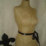 Boutique Dress form designs with stand. Life size torso great for store front or home decor. Neutral Burlap.