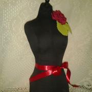 Boutique Dress form designs jewelry display, 22&quot; torso great for store front display or home decor. Black on black.