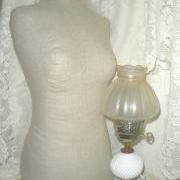Boutique Dress form designs with stand. Life size torso great for store front or home decor. Neutral linen fabric.